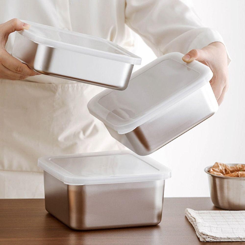 Nerezový úložný box odolný proti korozi Velkokapacitní filtrační koš na ovoce Sítko na potraviny Příprava jídla