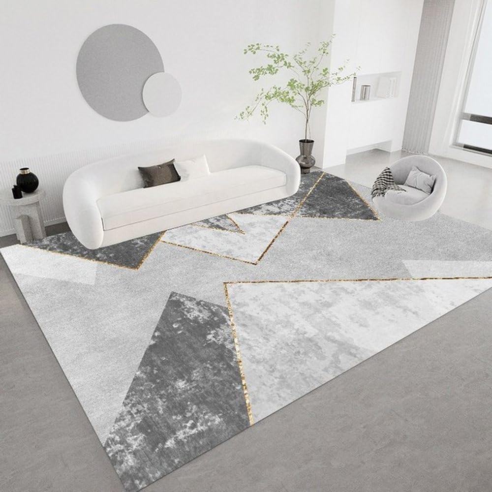 Luksusowy Geometryczny Dywanik do Salonu, Mata Podłogowa, Dekoracja Pokoju, Garderoba, Dywan Biurowy, Dekoracja Domu