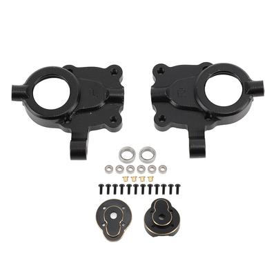 RC Front Axle Weights Set Copper Aluminum Alloy Front Portal Drive Housing Steering Knuckle Counterweight for HOBBYPLUS