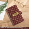 2025 Retro Financial Management Password Book: Stylish, High-Capacity Cash Storage