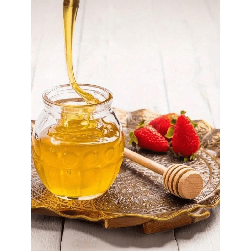 Wooden Honey Stirring Spoon, Solid Wood Honey Stick, Long Stick Honey Stirrer, Jam Mixer, Milk Coffee Milk Tea Stirring Stick, Stirring Handle