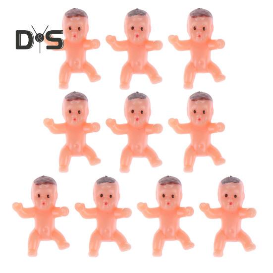 

Пластиковый набор для игр в детскую вечеринку, 1-дюймовые фигурки мини-детей для украшения торта King, игра в кубики льда, небольшие украшения для игр в детскую вечеринку 10pcs