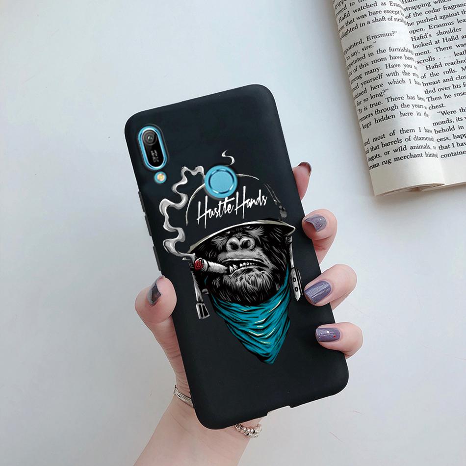 For Huawei Y6s 2019 Case Huawei Y9s Phone Case Fashion Flower Soft Silicone Back Cover For Huawei Y6 Pro 2019 MRD-LX2 Y 6S Etui