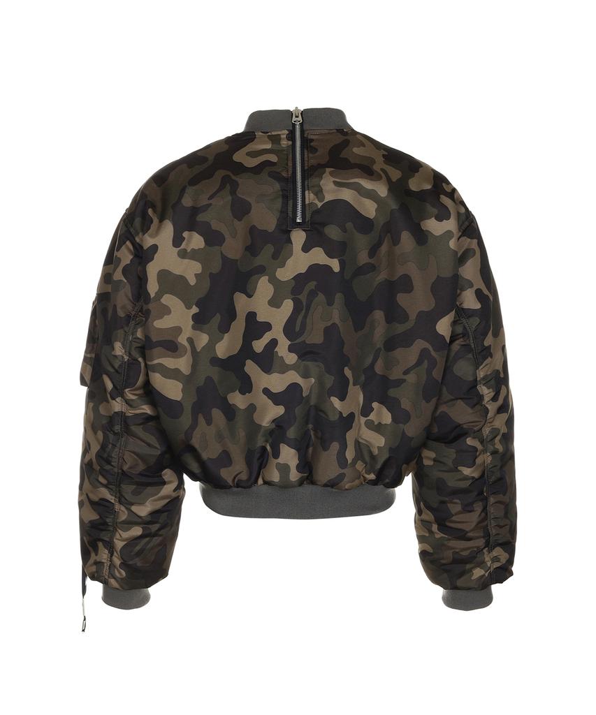 Anotheryouth Multi-Zipper Ma-1 - Camo