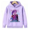 KPop Demon Hunters Hoodies Baby Girl Boy Clothes Fashion Casual Hooded Sweatshirts K-Pop Demon Hunters Pullover Kids