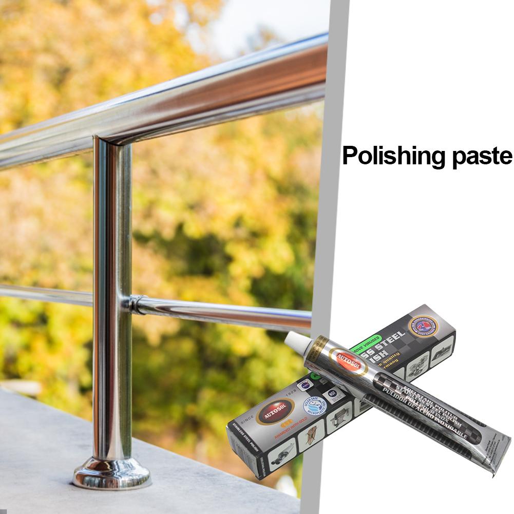 50/100g Rust Remover Multi-function Metal Polish Cleaner Metal Polish Solve Paste for Aluminum Stainless Steel Chrome and More