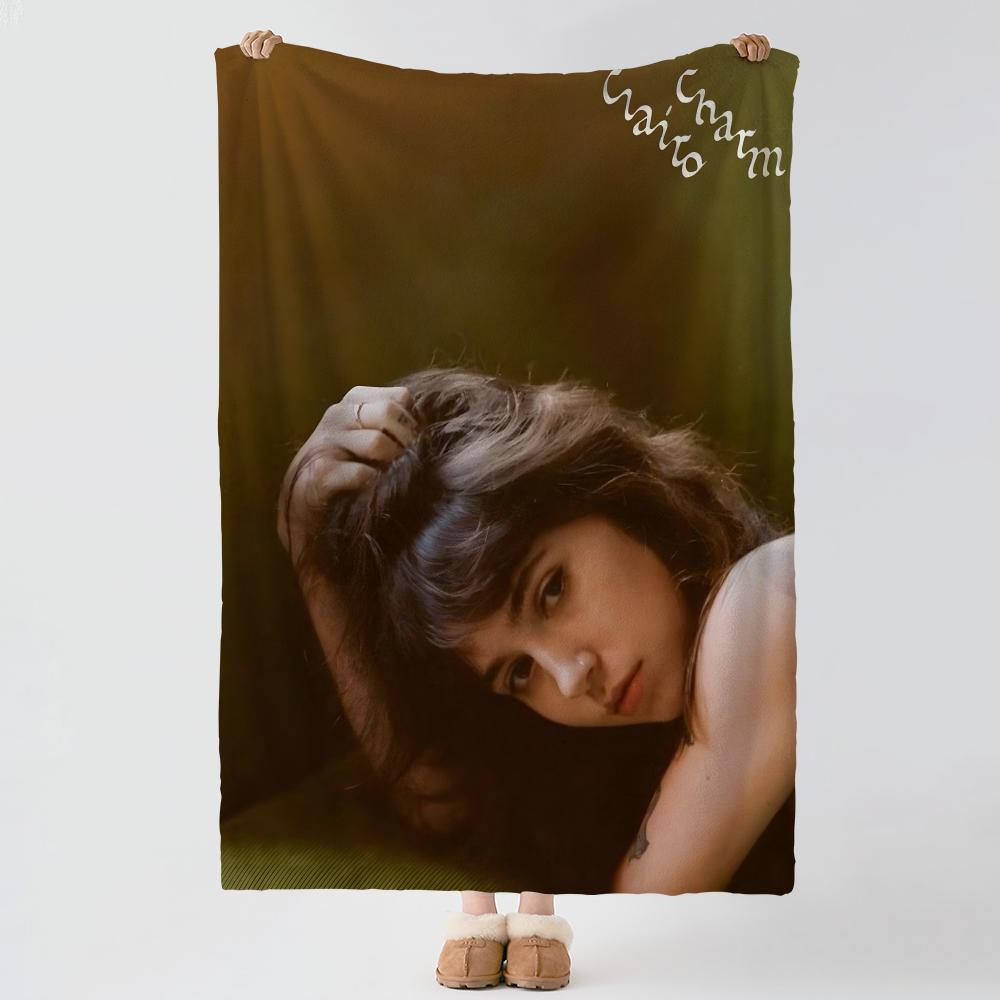 Music C-Clairo-o Throw Thick Comfort Flannel Quilt, Multi-scene Use Indoor Outdoor Daily Nap