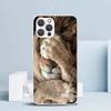 Lion Alpha Male Cub Soft Cover for iPhone 16 17 Air 15 14 Pro Max 16E Phone Case 13 Mini 12 11 7 SE 8 Print Pattern Fit Cases 16
