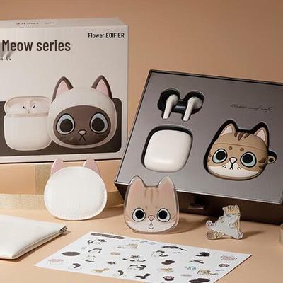Edifier Zero Meow Zlatá kočka TWS sluchátka Dárková sada