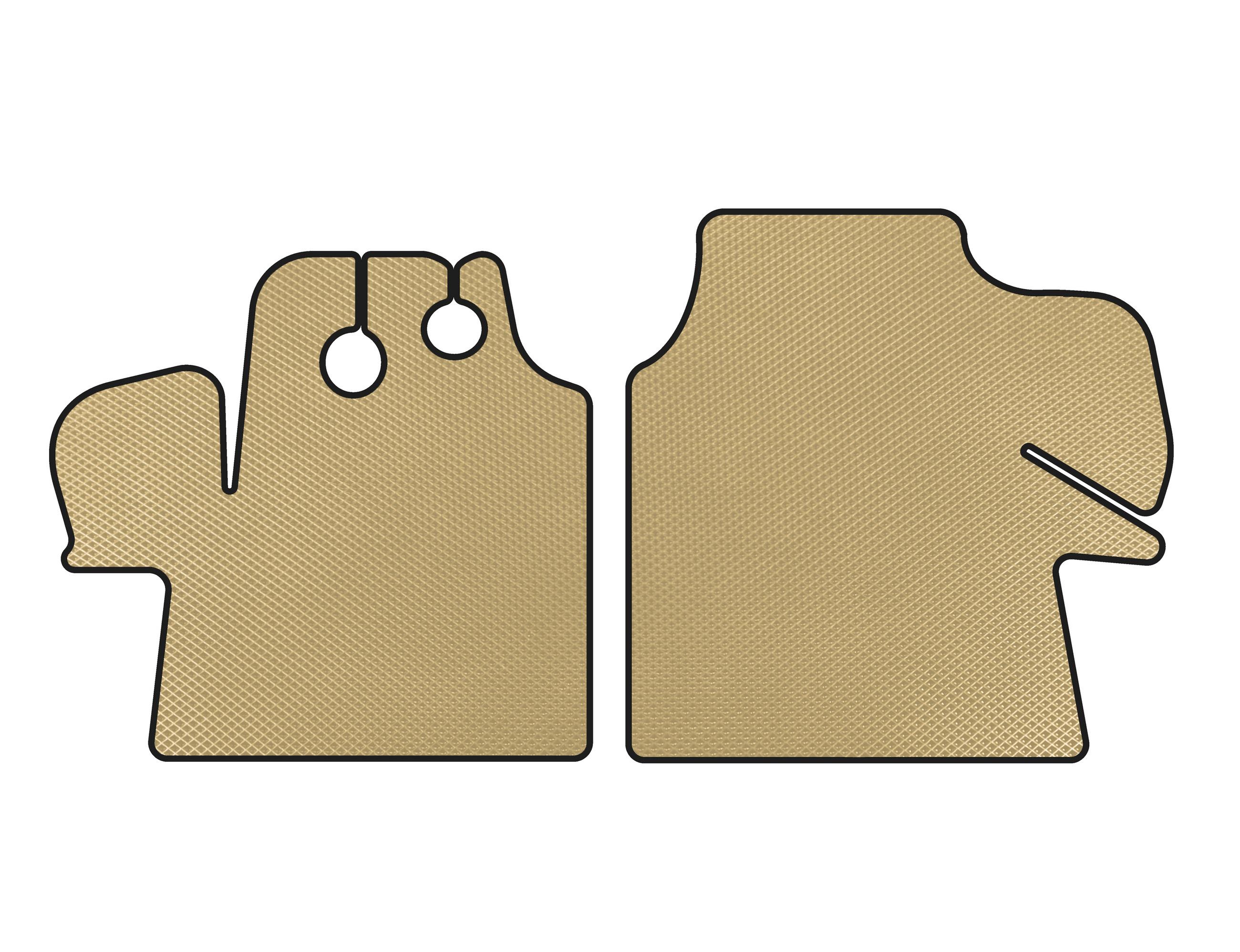 

EVA mats (2002-2006, Beige) for Fiat Ducato