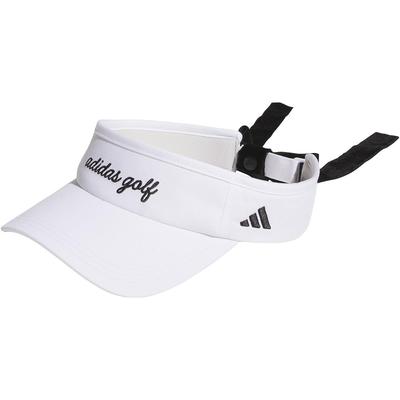 Golf Velvet Ribbon Golf White Women's Visor,