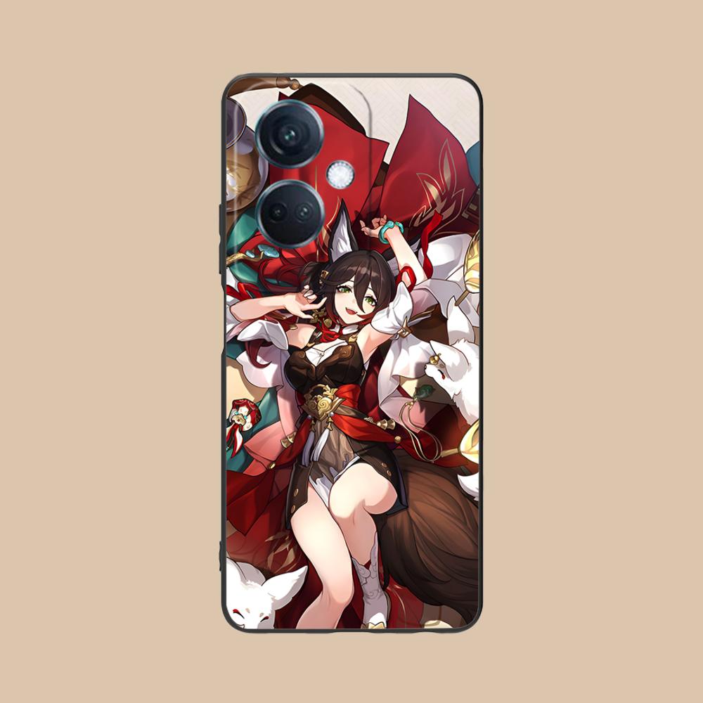HSR Fugue Matte TPU Mobile Phone Case for OPPO Find X9 X8 X7 X6 X5 X3 X2 Plus S Pro Ultra Lite Colorful Printing Cover