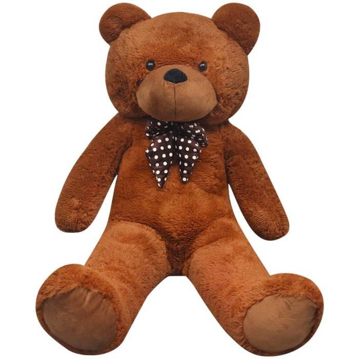 VidaXL XXL Plush Teddy Bear Brown 160 Cm 80100