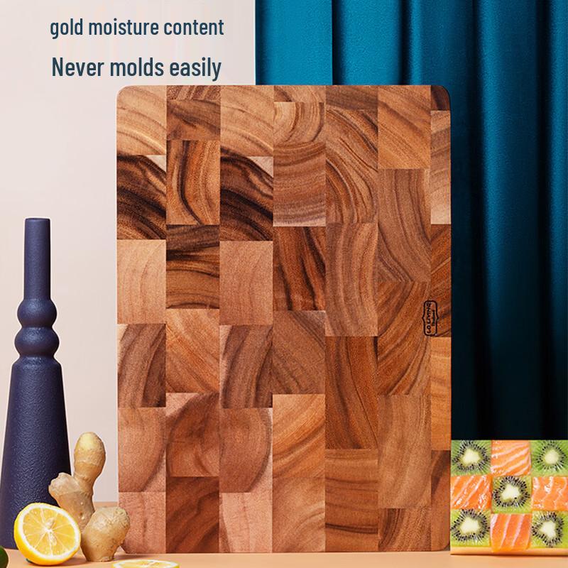 LC Living Engrui Small Acacia Wood Cutting Board with Feet