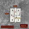Stainless Steel Folding Casement Hinge for Doors, Windows, Wooden Boxes & Luggage (1-4 inches)