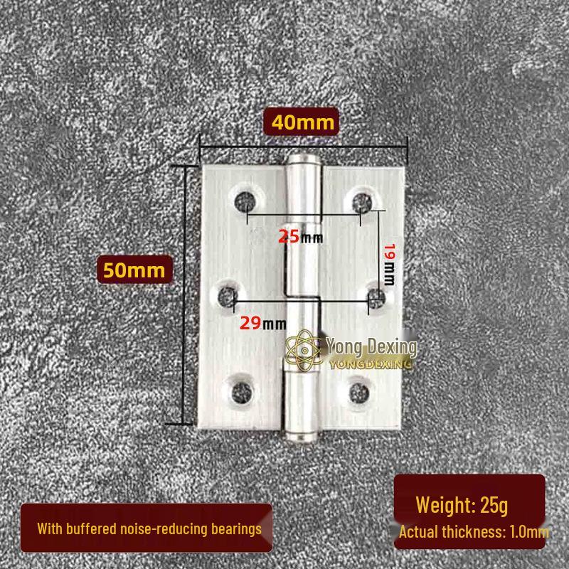 Stainless Steel Folding Casement Hinge for Doors, Windows, Wooden Boxes & Luggage (1-4 inches)