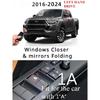 Espelhos Laterais com Dobra Automática e Fechador Automático de Vidros para Toyota Revo/ Hilux 2005-2025 hilux Acessórios de Fechamento Automático de Vidros