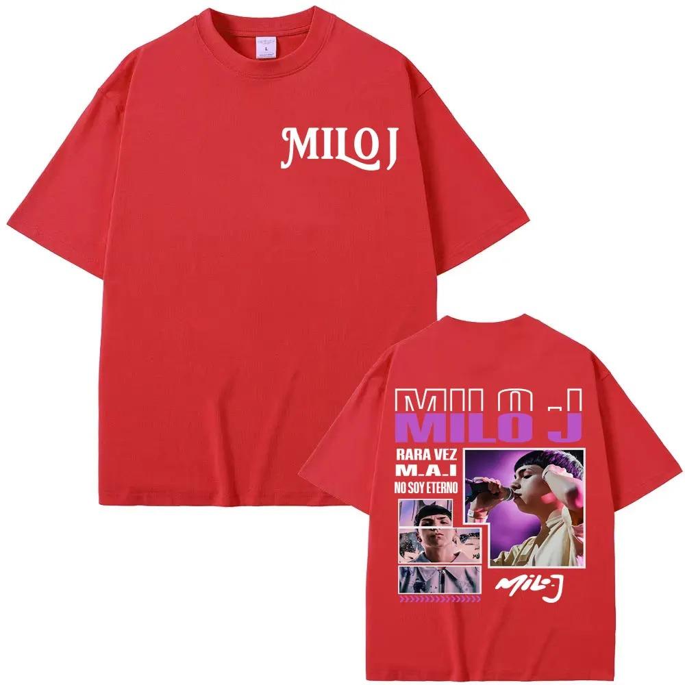Milo J Rapper La Vida Era Mas Corta New Album TShirt Mens Vintage 90s Pop Music Bestselling Oversized Streetwear TShirt
