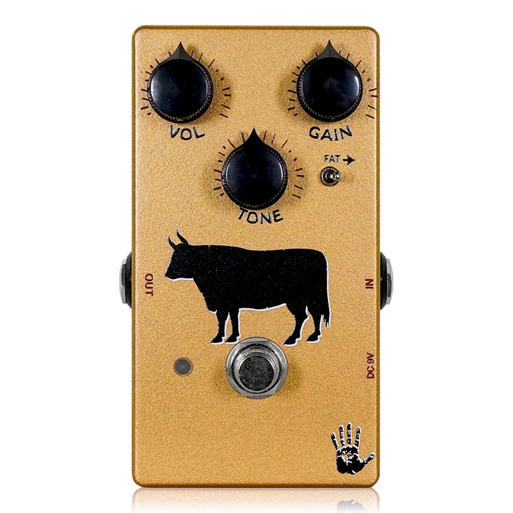 

Mojo Hand Fx Mojo Hand Effects Effector Overdrive Sacred Cow Overdrive золотой
