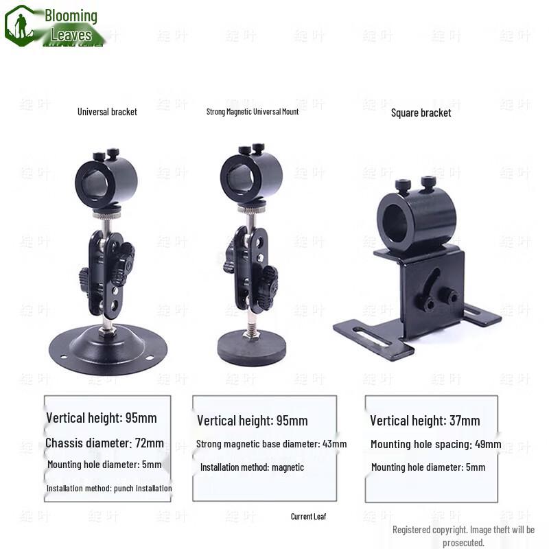 Červené laserové křížové polohovací světlo