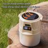 Long Endurance Camping Light Solar Powered Supports Type-C Charging Digital Display Outdoor Tent Light Emergency Light Hook