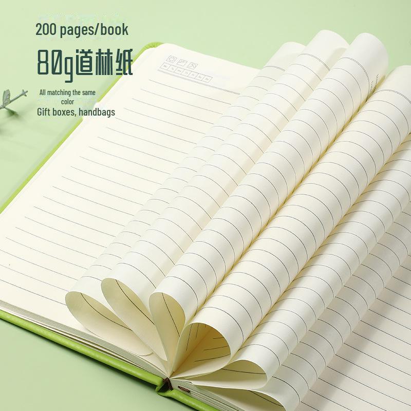 Custom Business Leather Notebook & Diary Gift Set with Logo