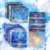 Beautiful Day Sky Series: Double Material Paper Collage Base (6 Types)