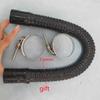 Built In Steel Wire Silicone Hose Black Silicone Connecting Tube ID16-110mm Silicone Hose Radiator Inlet High-pressure Rubber Jo