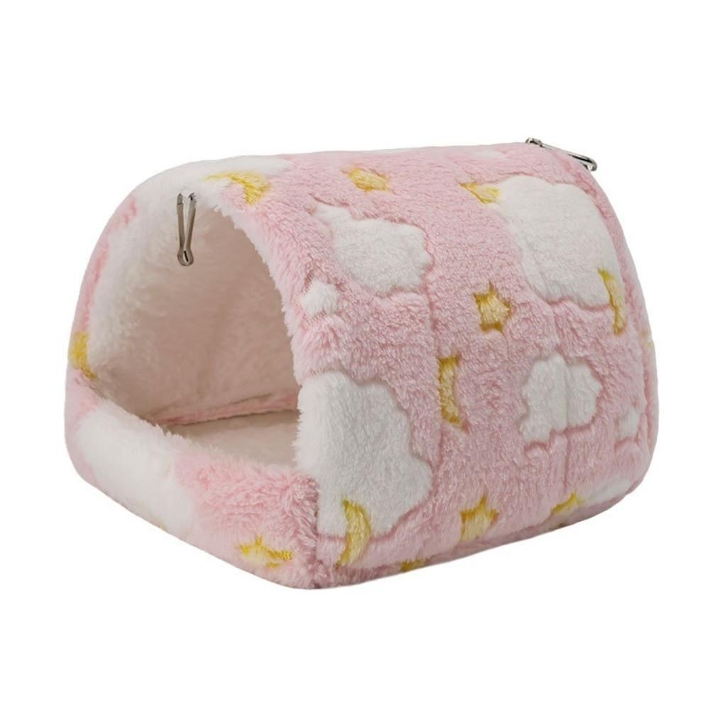 Hanging Hamster Hammock Warm Cotton Small Pet Sleeping Bed New Stuffed Bird Hut for Winter