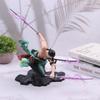 1Pcs Kid Toy Anime Figure Gk Roronoa Zoro Three-Blade Sa-Maximum Manga Anime Statue Action Figure Collection Model