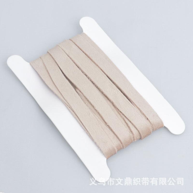 

1 см двухсторонняя бархатная лента лебедь фланелевый бант ремешок красочный рождественский венок декоративный материал лента своими руками 1 cm wide * 5 yards long [21 #dark skin tone]