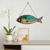 Unique Summer Hanging Sign Stylish Mediterranean Style Decorative Wall-mounted  Plate Ornament