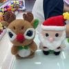 Musical Dancing Santa Claus & Reindeer Plush Toy - Christmas Gift