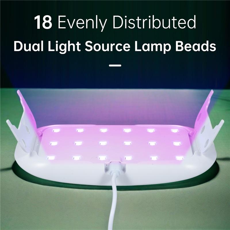 

UV Light for Resin 24W Foldable UV Resin Lamp 365 395nm Dual Wavelength Support Fast Curing & Timing Function Light Weight Porta