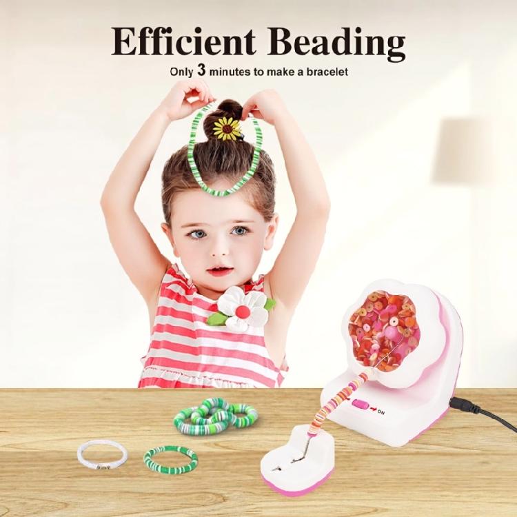 Easy To Use Electric Automatic Beading Machine Functional Electric Automatic Bead Stringing Tool for Enthusiasts