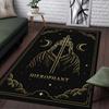 Scale of Justice Magic Astrology Esoteric Pattern Decorative Square Rug Modern Living Room Floor Matte Bedroom Carpet Poster Mat