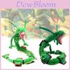 High-quality 80cm Green Rayquaza Snake Plush Doll With Tags And Adjustable Frame