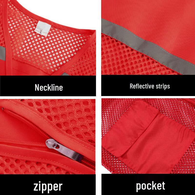 Yu Shun Summer Mesh Reflective Safety Vest