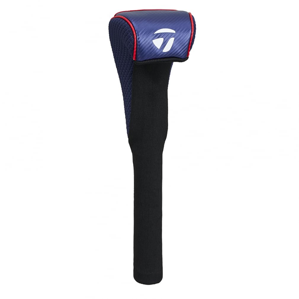 TaylorMade Austec Driver Headcover, White/Navy/Red, Men's, 2015 Spring/Summer