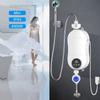 Electric Instant Tankless Water Heater Electric Faucet Tap Heater for UK/US/EU Bathroom Shower