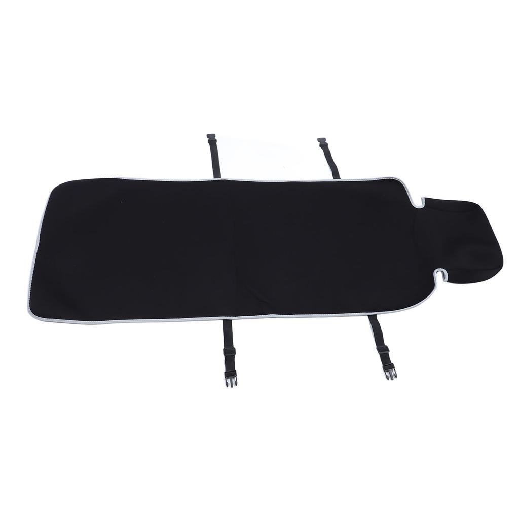 Car Chair Cover for Front Seats Waterproof Stain Resistant Neoprene Universal Portable Dog Kid Chair Protector Black