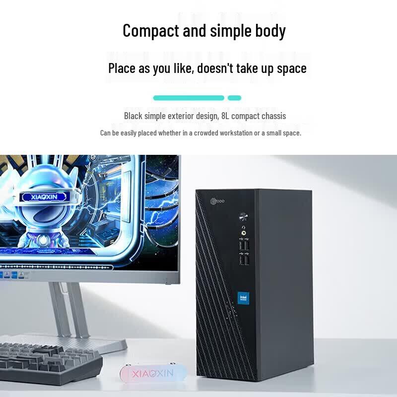 Lenovo Lecoo 310 Business Desktop PC with 23.8-inch Monitor (CN version)