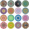 Mandala Pattern Soft Magnetic Fridge Magnet - Glass Decorative Sticker