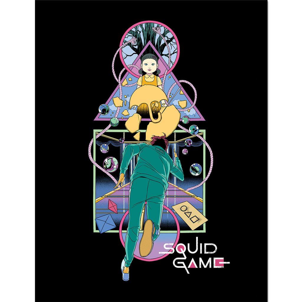 Squid Game 2 Running Framed Poster