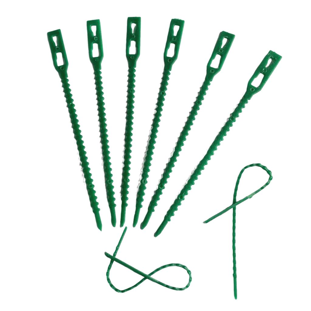 10pcs 23cm Garden Twist Tie Plant Support Flexible Durable Plant Ties for Securing Stems and Vines In Gardening and Landscaping Use