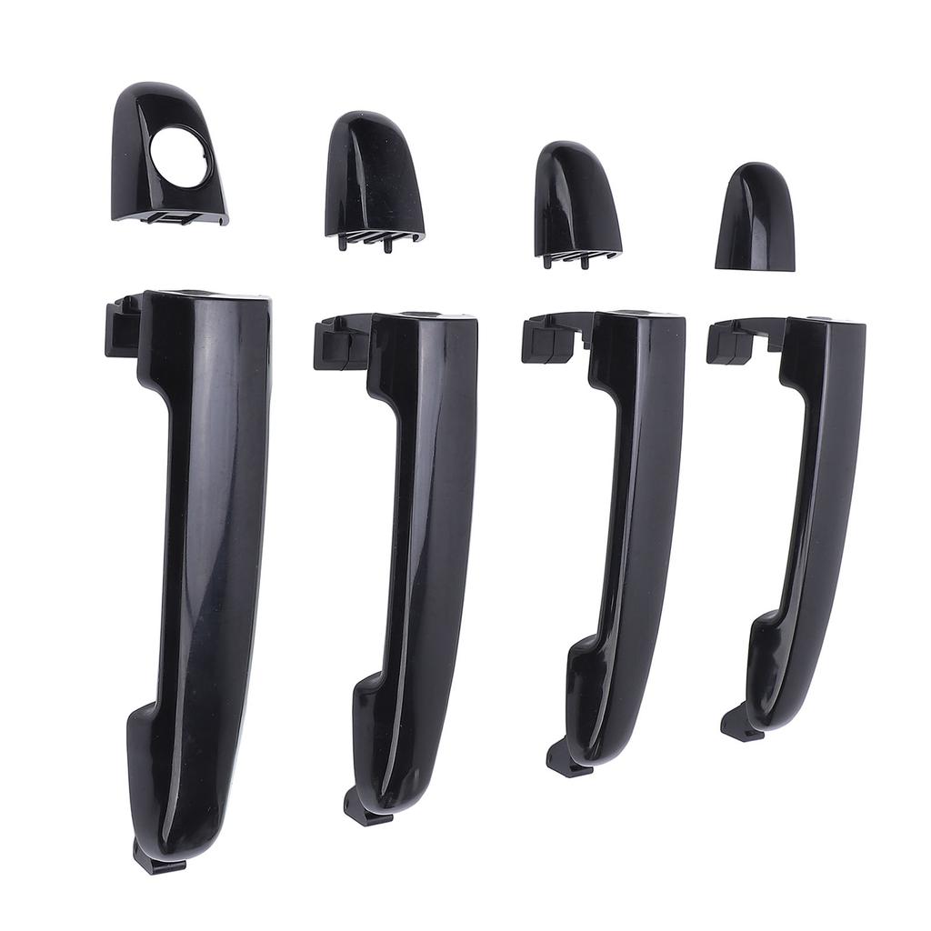 Exterior Door Handles 82651-3K000 Black Outside Door Handle Set for SONATA NF 2006-2010 Set Of 4