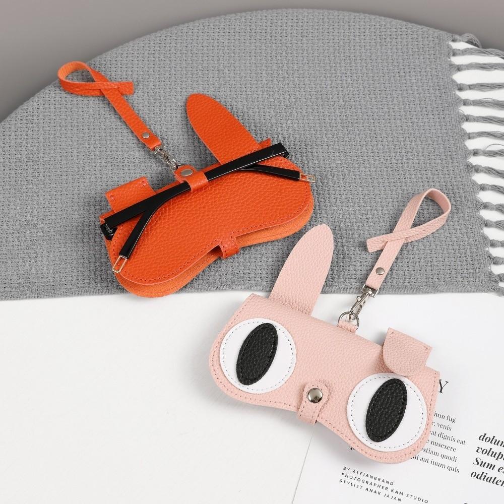Portable Sunglasses Storage Cover Hanging Glasses Protective Sleeve Cute Eyeglasses Case