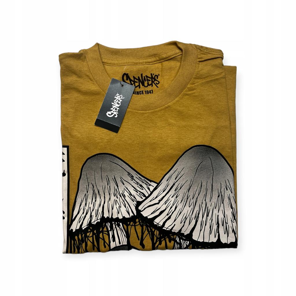 Koszulka T-shirt męski okrągły dekolt SPENCER'S nadruk M