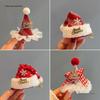 3D Christmas Hat Hairpin: Festive Bangs & Hair Clip