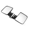 1 Pair Golf Cart Mirror Adjustable Golf Cart Side Rear View Mirrors Universal Replacement for Club Car
